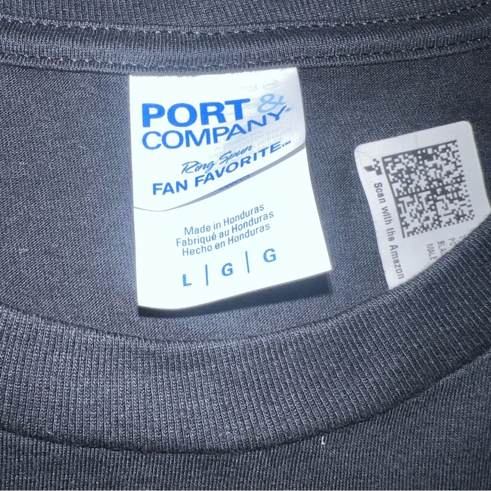 Port and Company Black Tee - Middle Children Matter - Picture 4 of 7